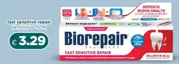 Acqua & Sapone Biorepair fast sensitive repair dentifricio offerta