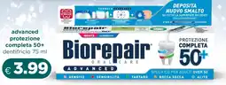 Acqua & Sapone Biorepair advanced protezione completa 50+ dentifricio offerta