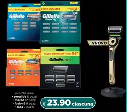 Acqua & Sapone Gillette ricambi lame offerta