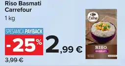 Carrefour Carrefour Riso Basmati offerta