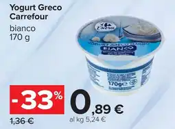 Carrefour Carrefour Yogurt Greco offerta