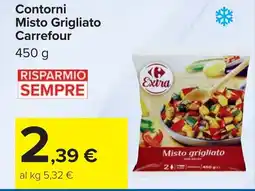 Carrefour Carrefour Contorni Misto Grigliato offerta