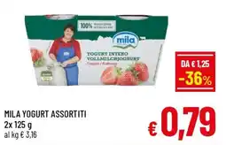 A&O Mila yogurt assortiti offerta