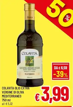 A&O Colavita olio extra vergine di oliva mediterraneo offerta