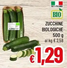 A&O Zucchine biologiche offerta