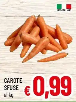 A&O Carote sfuse offerta