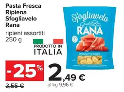 Carrefour Pasta Fresca Ripiena Sfogliavelo Rana offerta