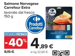 Carrefour Salmone Norvegese Carrefour Extra offerta