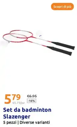 Scopri di più set da badminton slazenger