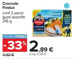 Carrefour Findus Croccole offerta