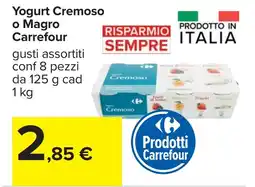 Carrefour Carrefour Yogurt Cremoso o Magro offerta