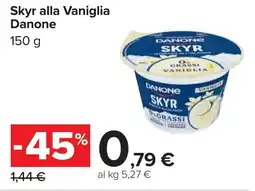 Carrefour Danone Skyr alla Vaniglia offerta
