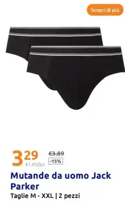 Action Scopri di più mutande da uomo jack Parker offerta