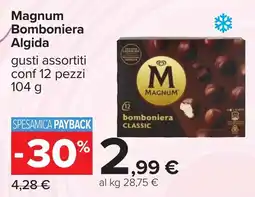 Carrefour Algida Magnum Bomboniera offerta