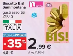 Carrefour Sammontana Biscotto Bis! offerta