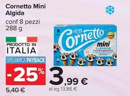 Carrefour Algida Cornetto Mini offerta