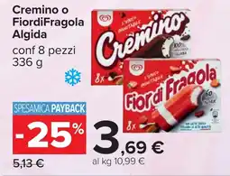 Carrefour Algida Cremino o FiordiFragola offerta