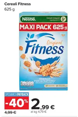 Carrefour Nestle Cereali Fitness offerta