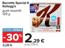 Carrefour Kellogg's Barrette Special K offerta