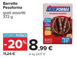 Carrefour Pesoforma Barrette offerta