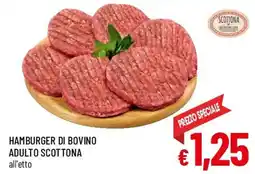 A&O Hamburger di bovino adulto scottona offerta