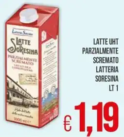 PrestoFresco Latteria Soresina latte uht parzialmente scremato offerta