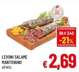 A&O Levoni salame mantovano offerta
