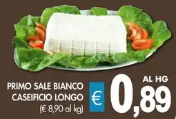 PrestoFresco Primo sale bianco caseificio longo offerta