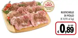 PrestoFresco Rustichelle di pollo offerta