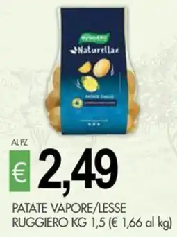 PrestoFresco Naturellas patate vapore/lesse ruggiero offerta