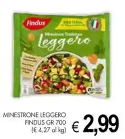 PrestoFresco Findus minestrone leggero offerta