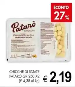 PrestoFresco Pataró chicche di patate offerta