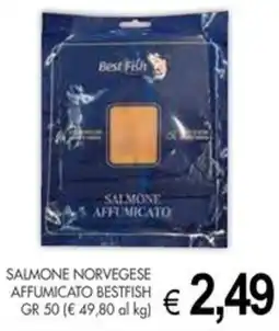PrestoFresco Bestfish salmone norvegese affumicato offerta