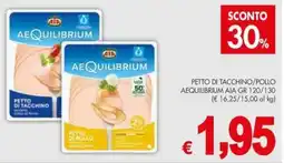 PrestoFresco AIA petto di tacchino/pollo aequilibrium offerta