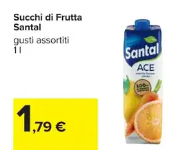 Carrefour Santal Succhi di Frutta offerta