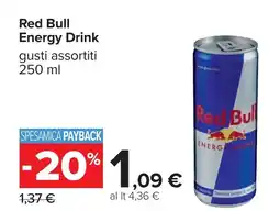 Carrefour Red Bull Energy Drink offerta
