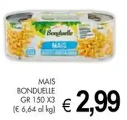 PrestoFresco Bonduelle mais offerta