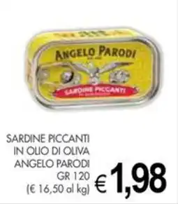 PrestoFresco Angelo parodi sardine piccanti in olio di oliva offerta