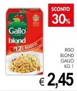 PrestoFresco Riso gallo blond offerta