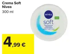 Carrefour Nivea Crema Soft offerta