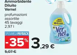 Carrefour Vernel Ammorbidente Diluito offerta