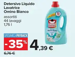 Carrefour Omino Bianco Detersivo Liquido Lavatrice offerta