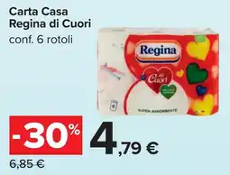 Carrefour Regina di Cuori Carta Casa offerta