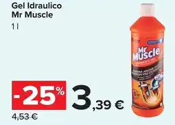 Carrefour Mr Muscle Gel Idraulico offerta