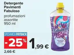 Carrefour Fabuloso Detergente Pavimenti offerta