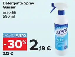 Carrefour Quasar Detergente Spray offerta