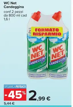 Carrefour WC Net Candeggina offerta
