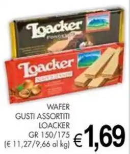 PrestoFresco Loacker wafer gusti assortiti offerta