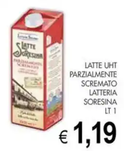 PrestoFresco Latteria soresina latte uht parzialmente scremato offerta
