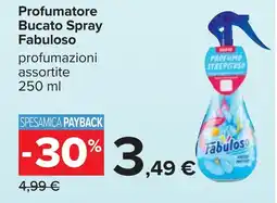 Carrefour Fabuloso Profumatore Bucato Spray offerta